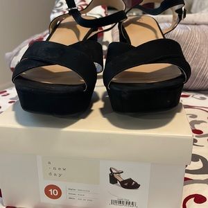 Black block heals great for a nice night out